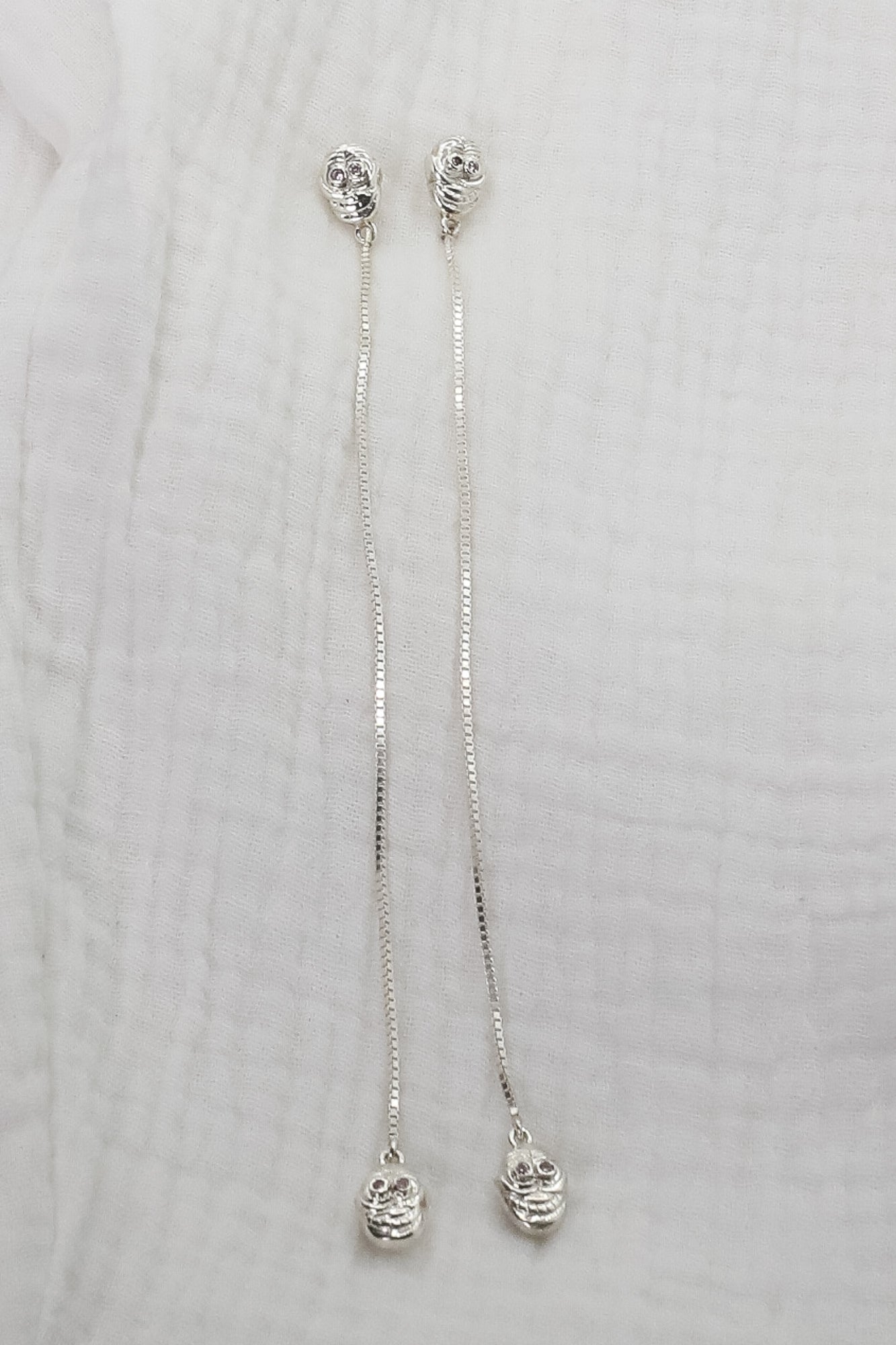 Skull Drop Earrings
