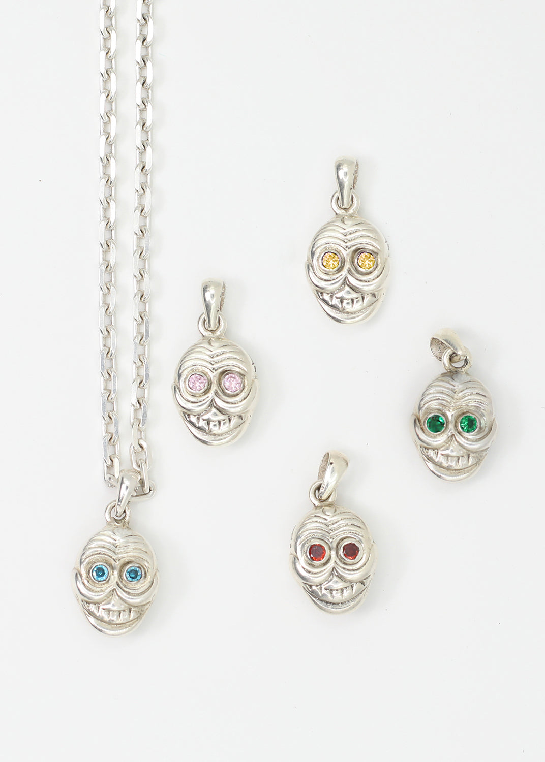 Smiling Skull Pendant | Tibetan Nepali Skull I A FOR ARPANA | Limited Edition | Relief For Nepal