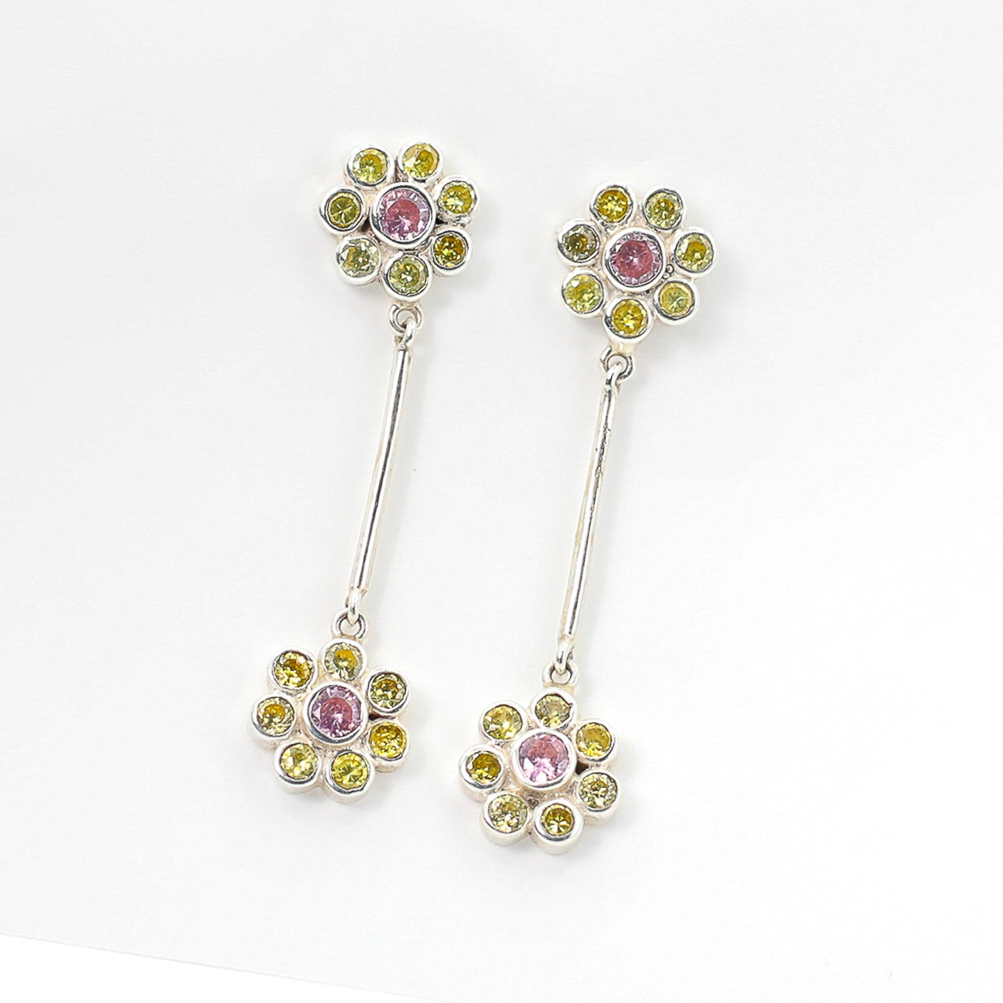 Floral Dangle Earrings