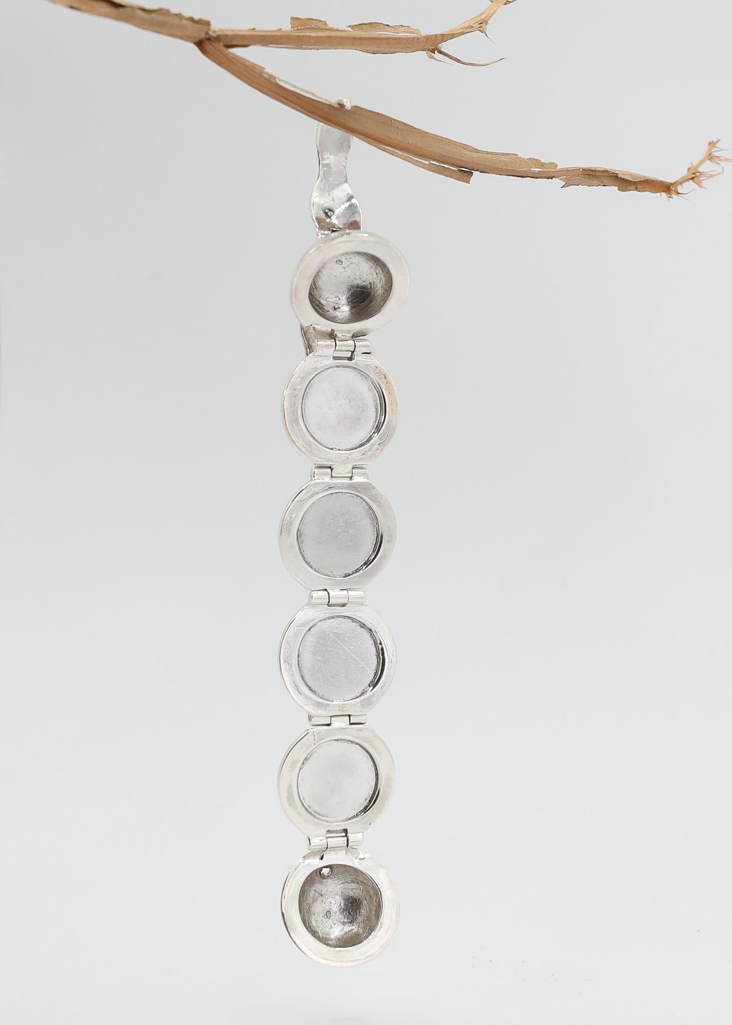 Folded Orb Pendant — 4 Frame Locket