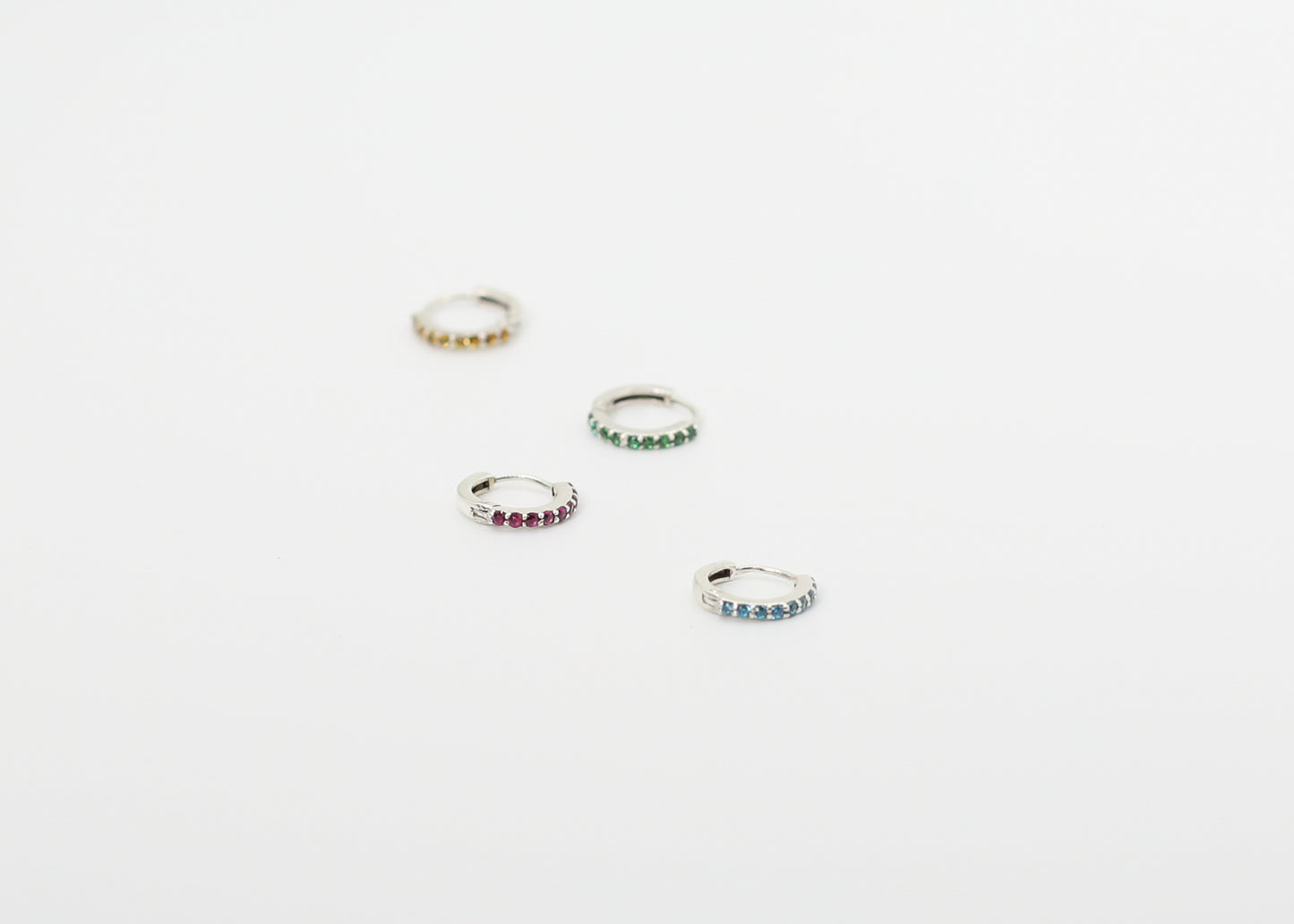 Nose Rings -  Color Stone