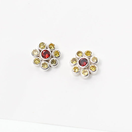 Floral Stud Earrings