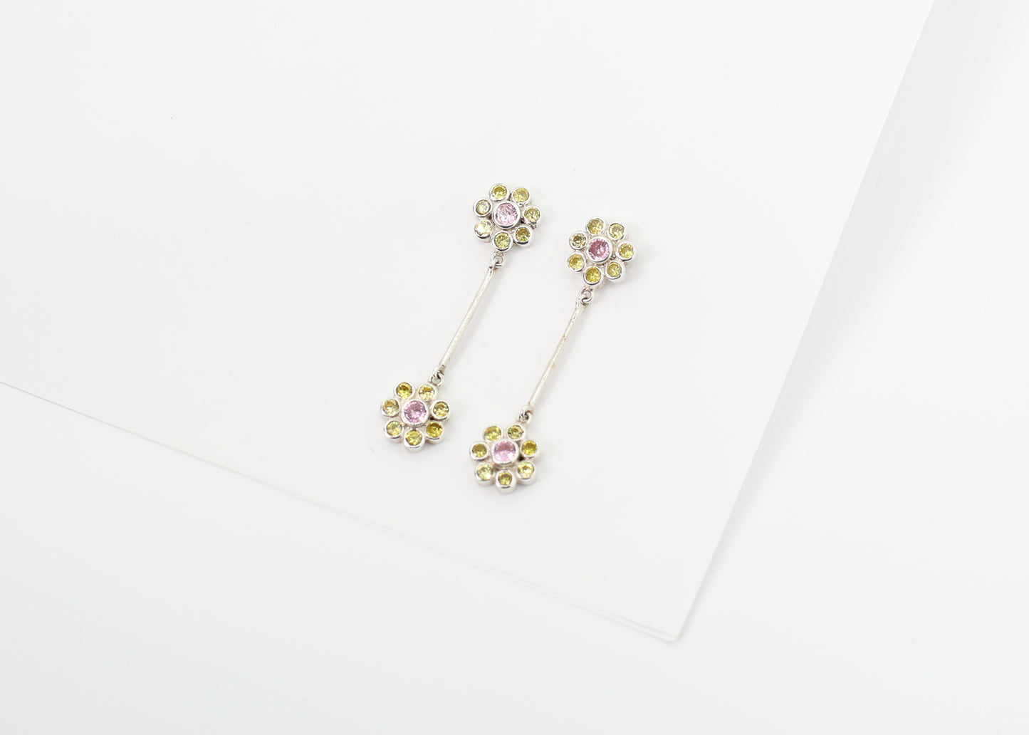 Floral Dangle Earrings
