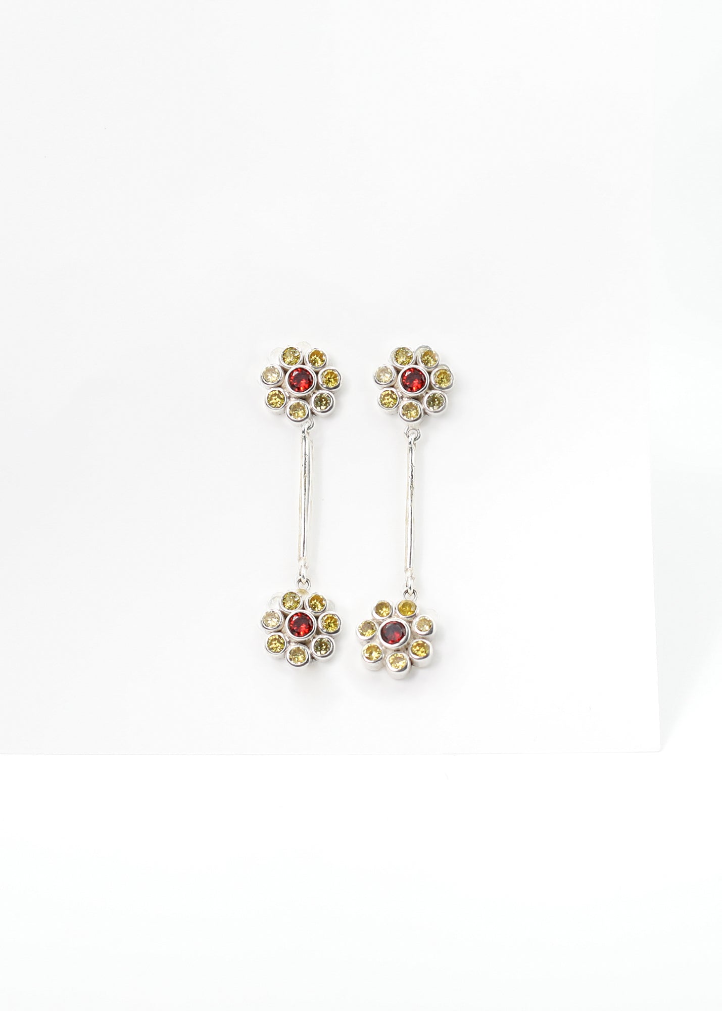 Floral Dangle Earrings
