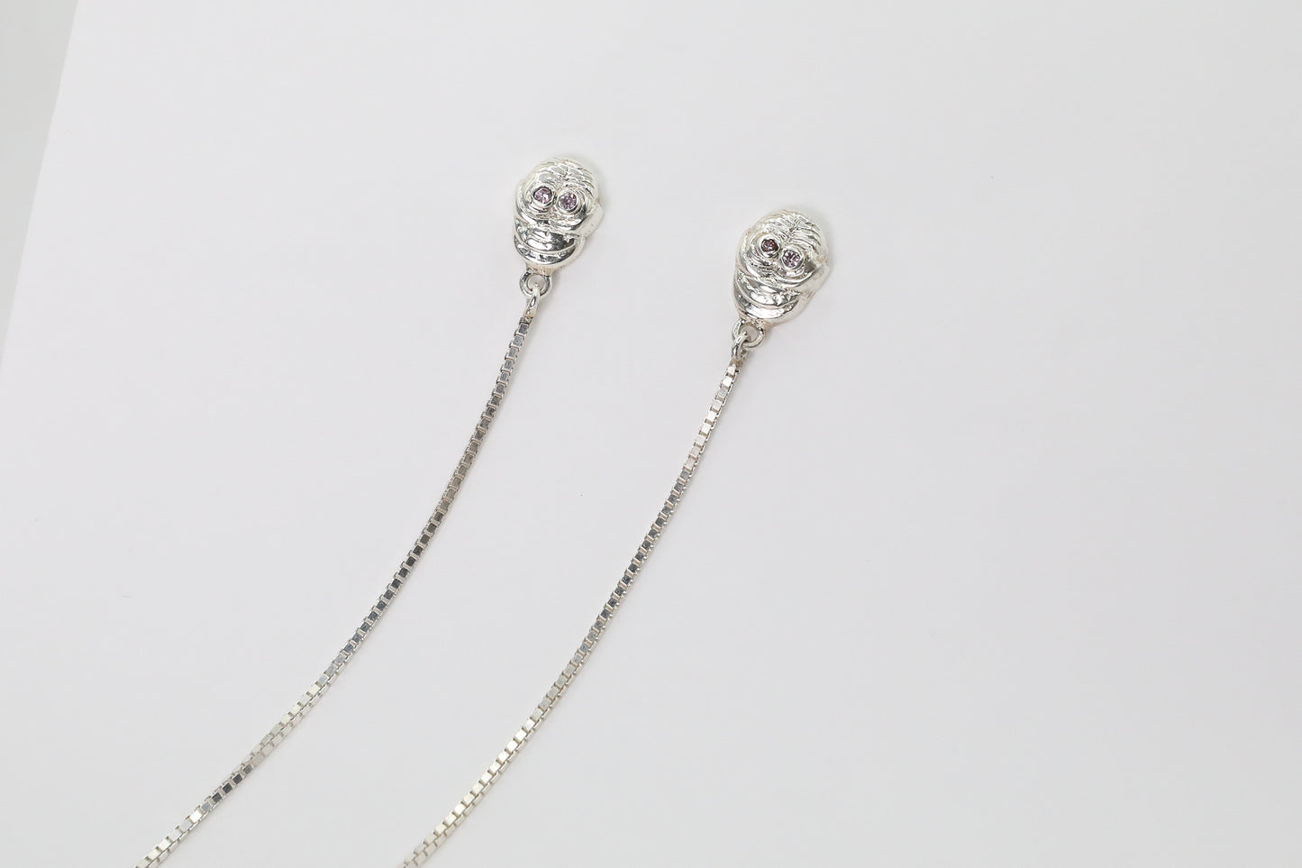Skull Drop Earrings