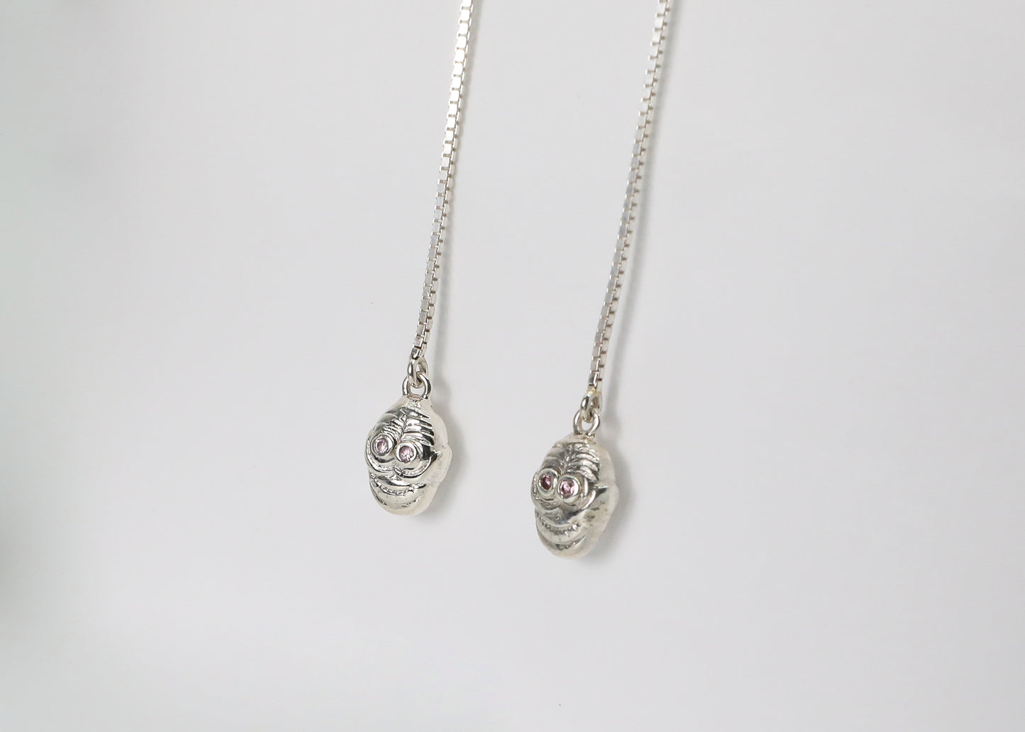 Skull Drop Earrings