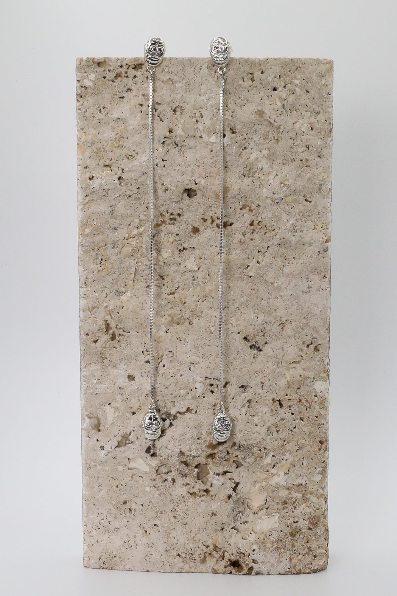 Skull Drop Earrings
