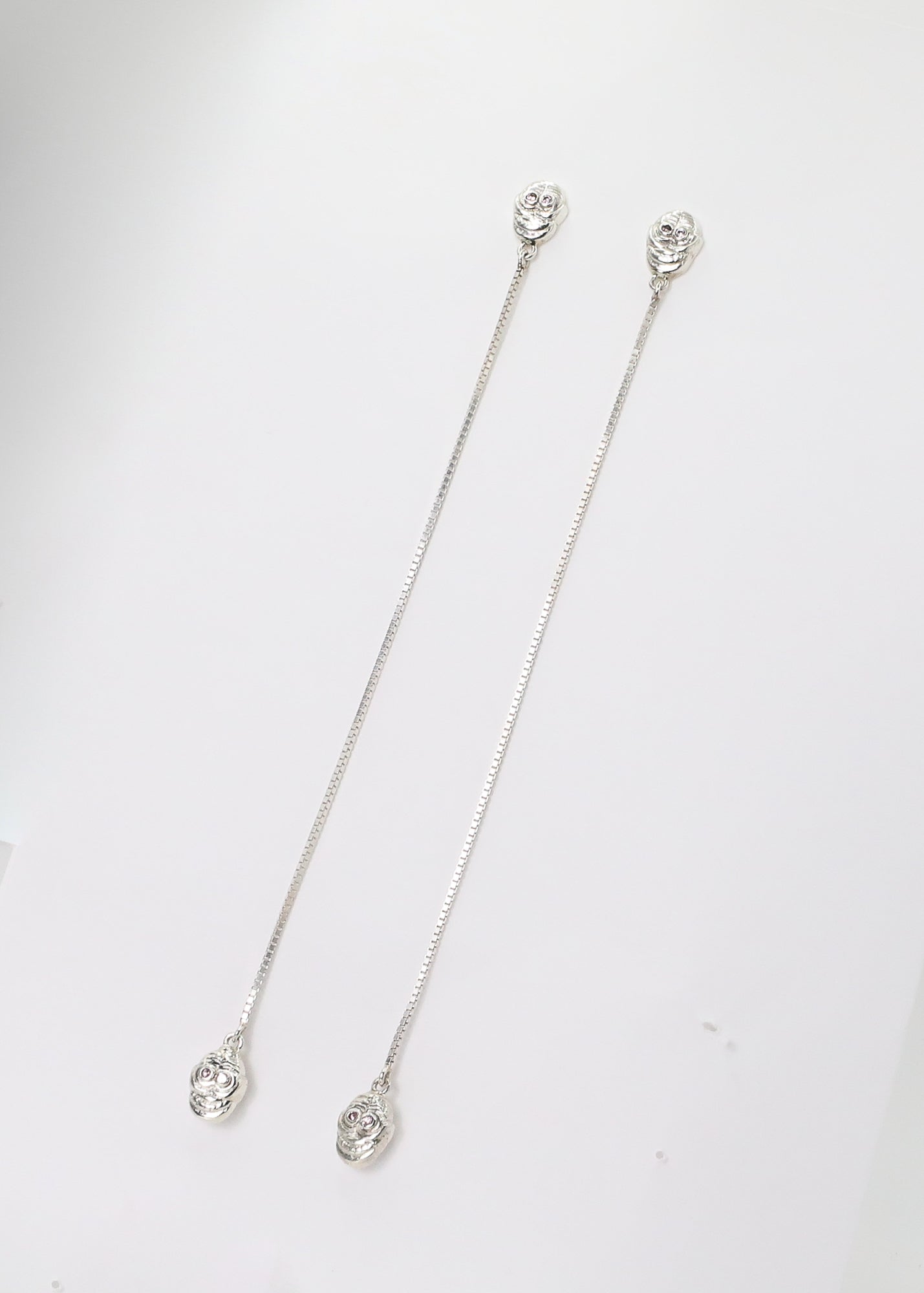 Skull Drop Earrings
