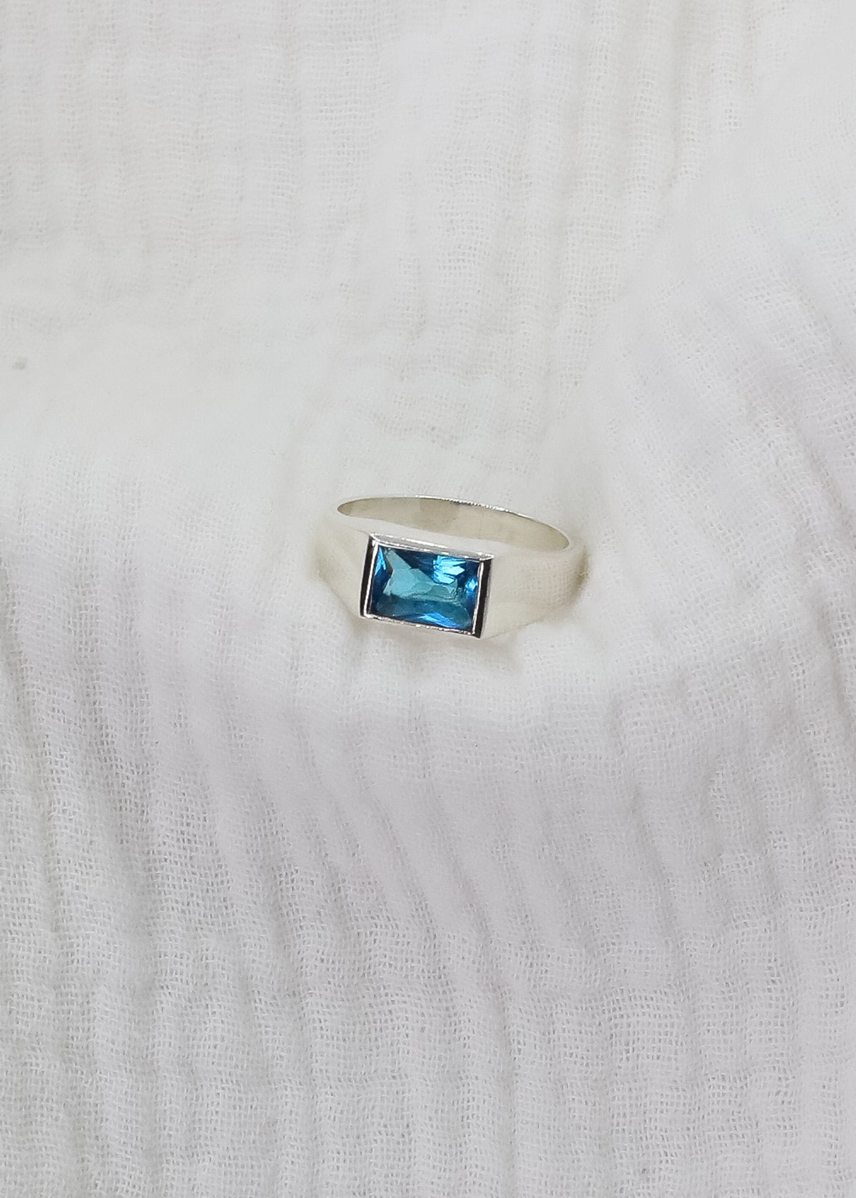 Blue Gemstone Ring | A FOR ARPANA | Limited Edition | Relief For Nepal