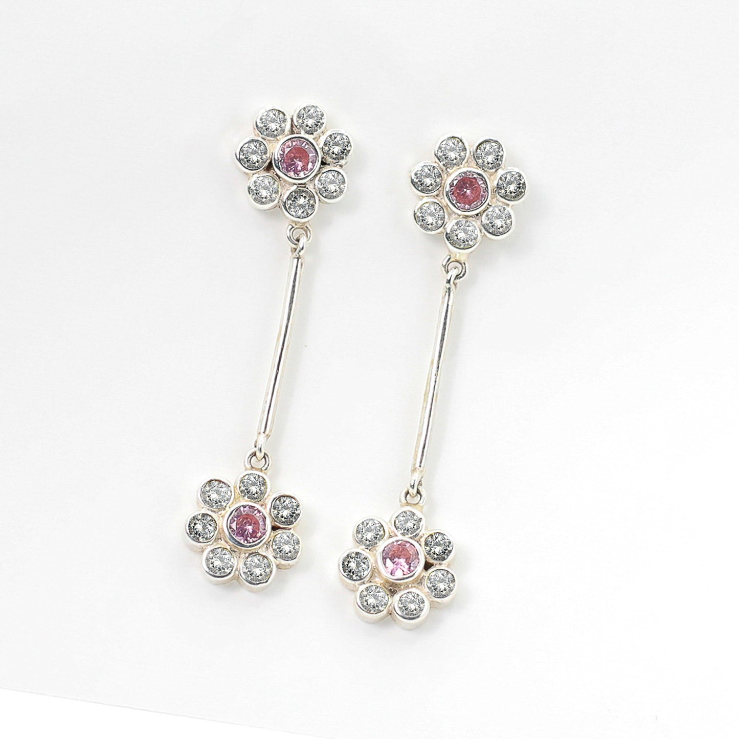 Floral Dangle Earrings